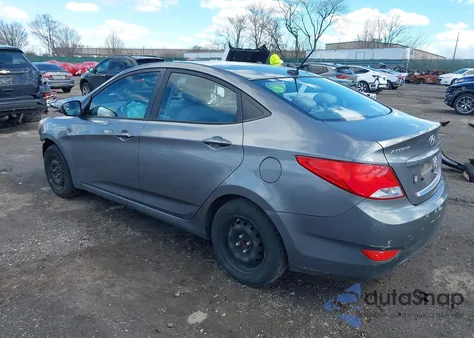 2015 Hyundai Accent Gls из США, поврежденный, VIN KMHCT4AE9FU896964